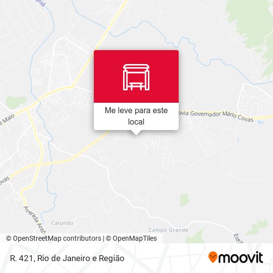 R. 421 mapa
