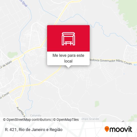 R. 421 mapa