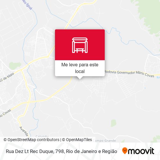 Rua Dez Lt Rec Duque, 798 mapa