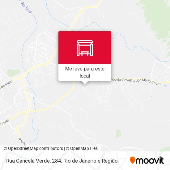 Rua Cancela Verde, 284 mapa