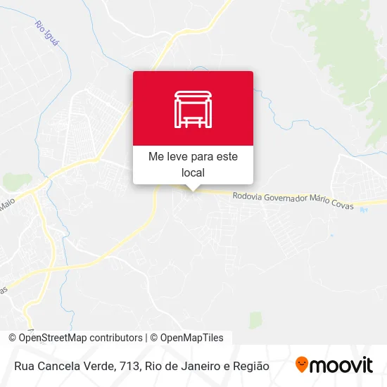 Rua Cancela Verde, 713 mapa