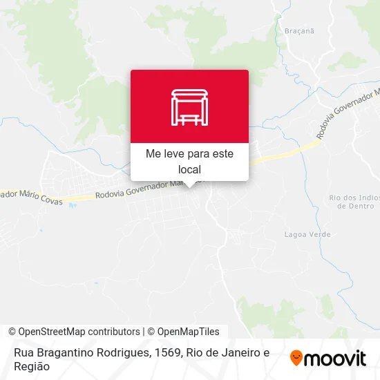 Rua Bragantino Rodrigues, 1569 mapa