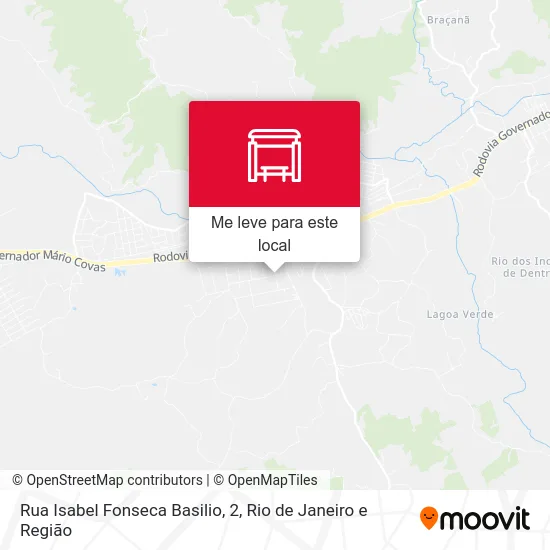 Rua Isabel Fonseca Basilio, 2 mapa