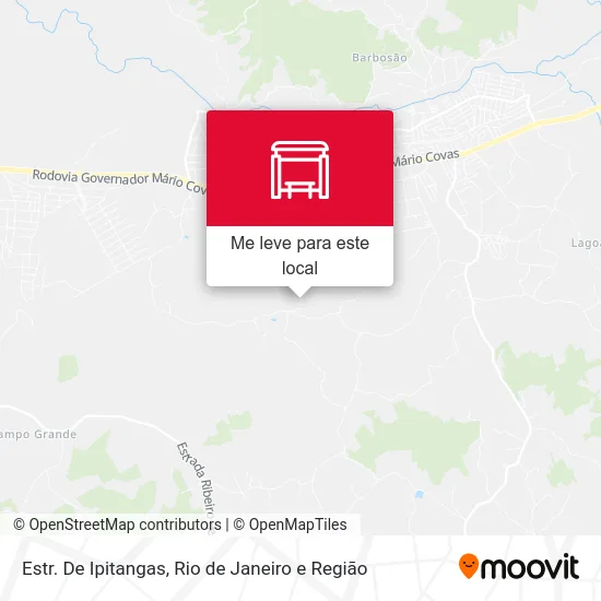 Estr. De Ipitangas mapa