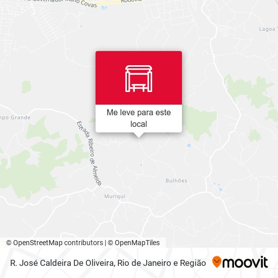 R. José Caldeira De Oliveira mapa