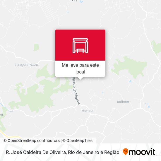 R. José Caldeira De Oliveira mapa