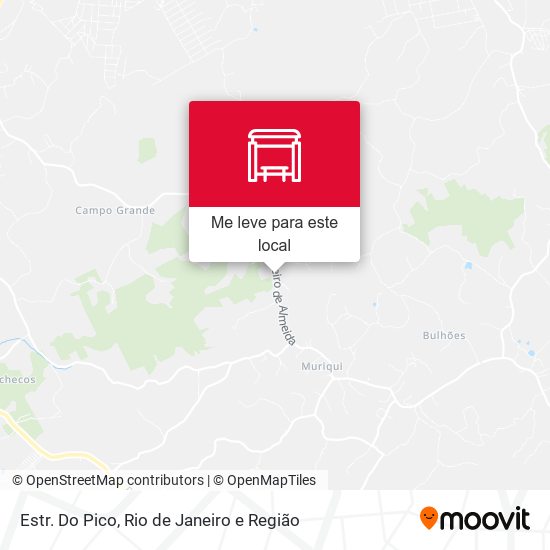 Estr. Do Pico mapa