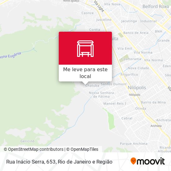 Rua Inácio Serra, 653 mapa