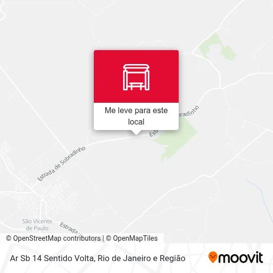 Ar  Sb 14 Sentido Volta mapa