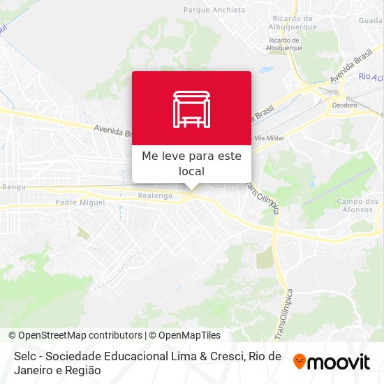 Selc - Sociedade Educacional Lima & Cresci mapa