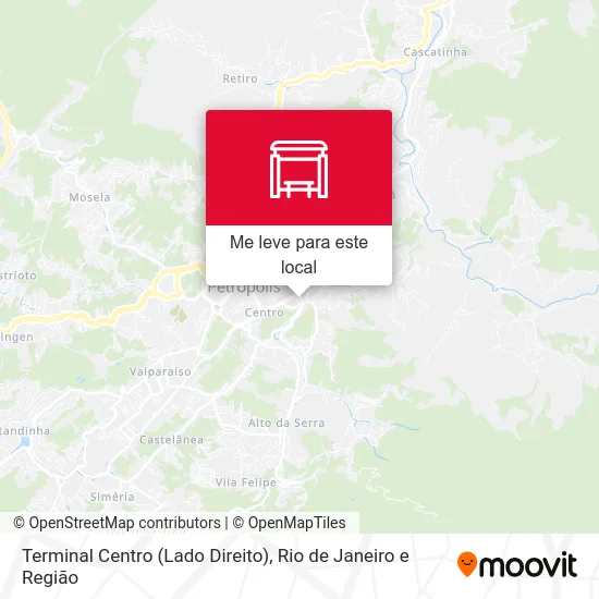 Terminal Centro (Lado Direito) mapa