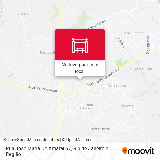 Rua Jose Maria Do Amaral 57 mapa