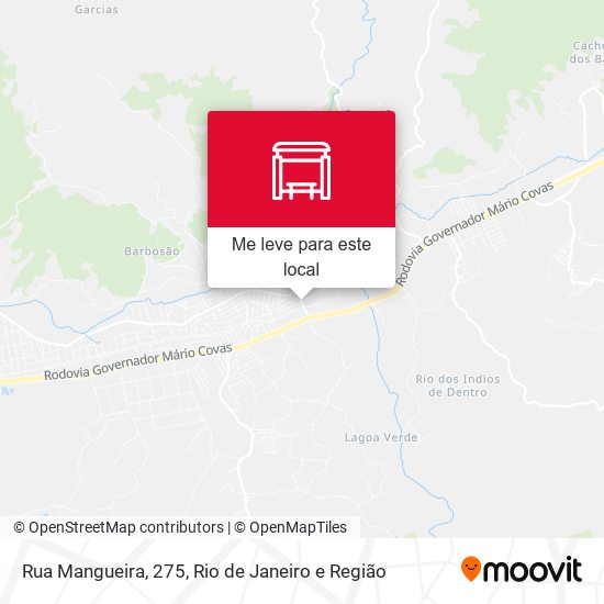 Rua Mangueira, 275 mapa