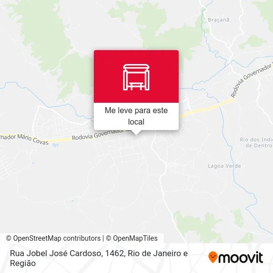 Rua Jobel José Cardoso, 1462 mapa