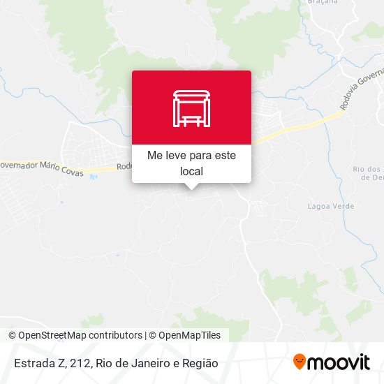 Estrada Z, 212 mapa