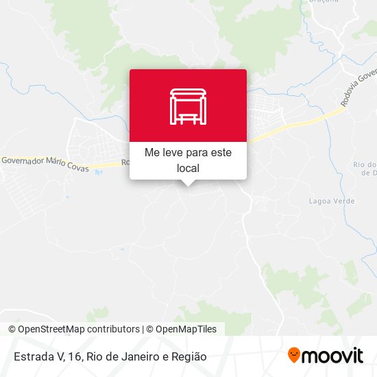 Estrada V, 16 mapa
