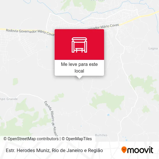 Estr. Herodes Muniz mapa