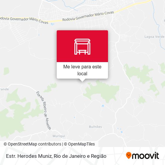 Estr. Herodes Muniz mapa