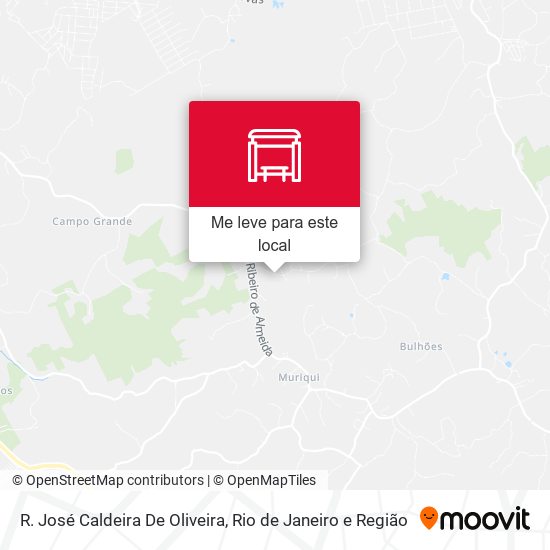 R. José Caldeira De Oliveira mapa