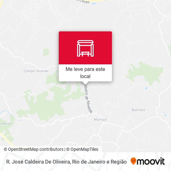 R. José Caldeira De Oliveira mapa