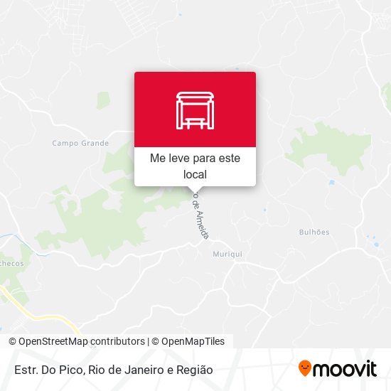 Estr. Do Pico mapa