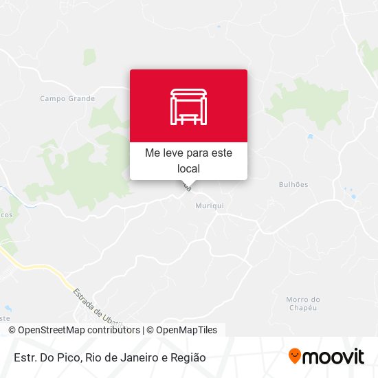 Estr. Do Pico mapa