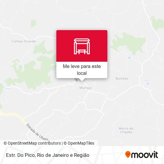Estr. Do Pico mapa