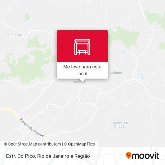 Estr. Do Pico mapa