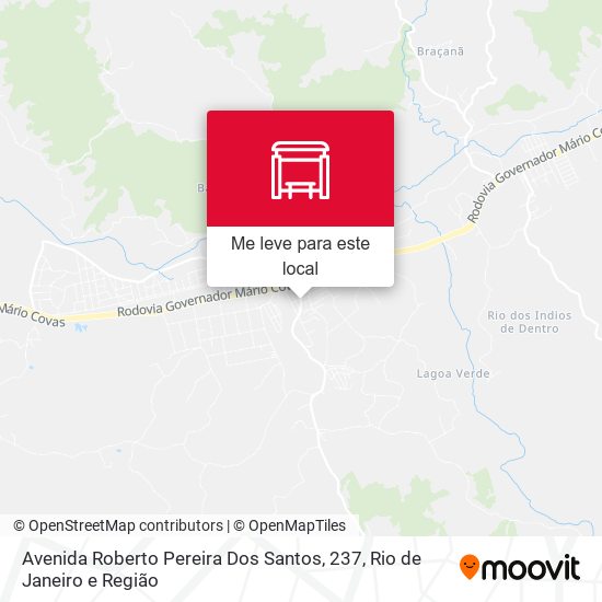 Avenida Roberto Pereira Dos Santos, 237 mapa