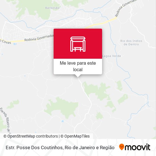 Estr. Posse Dos Coutinhos mapa