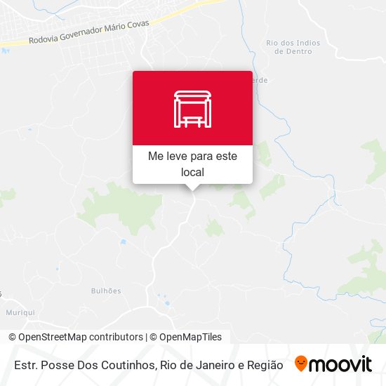 Estr. Posse Dos Coutinhos mapa