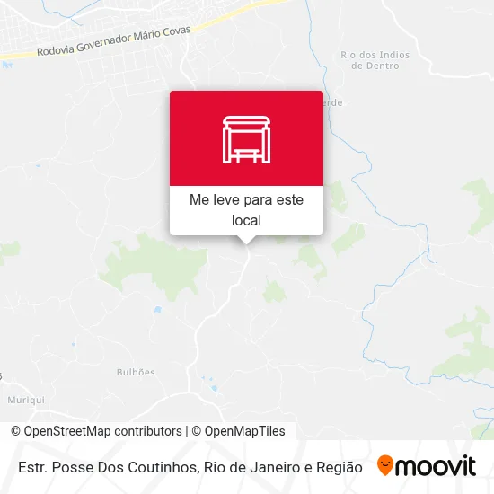 Estr. Posse Dos Coutinhos mapa