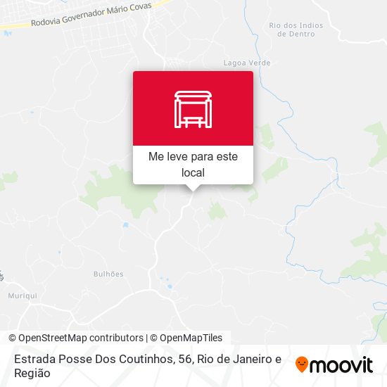 Estrada Posse Dos Coutinhos, 56 mapa