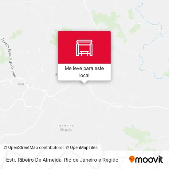 Estr. Ribeiro De Almeida mapa