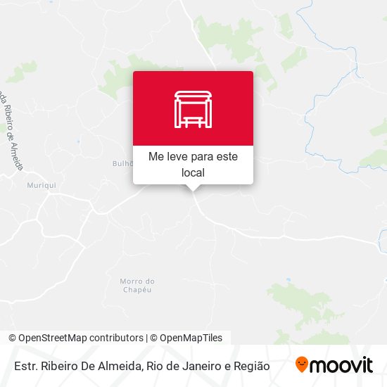 Estr. Ribeiro De Almeida mapa