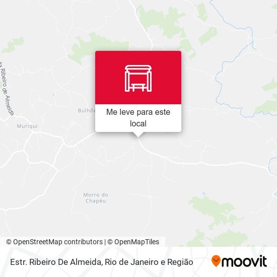Estr. Ribeiro De Almeida mapa