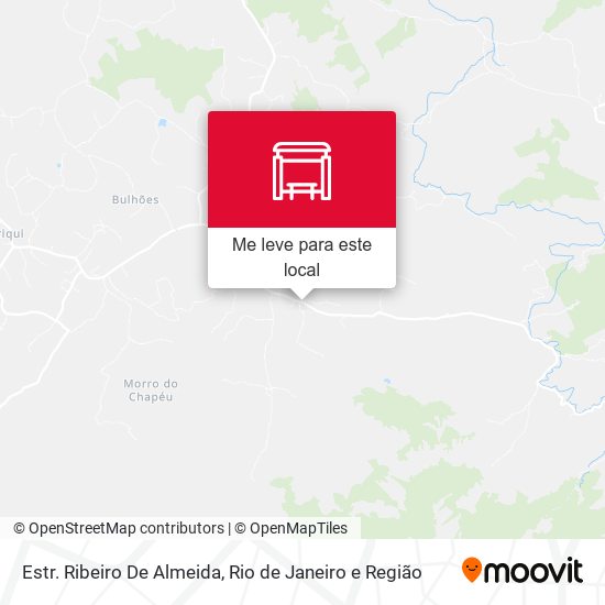 Estr. Ribeiro De Almeida mapa