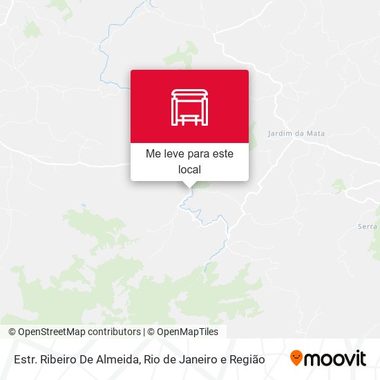 Estr. Ribeiro De Almeida mapa