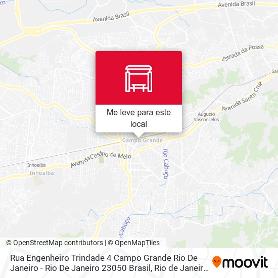 Rua Engenheiro Trindade 4 Campo Grande Rio De Janeiro - Rio De Janeiro 23050 Brasil mapa