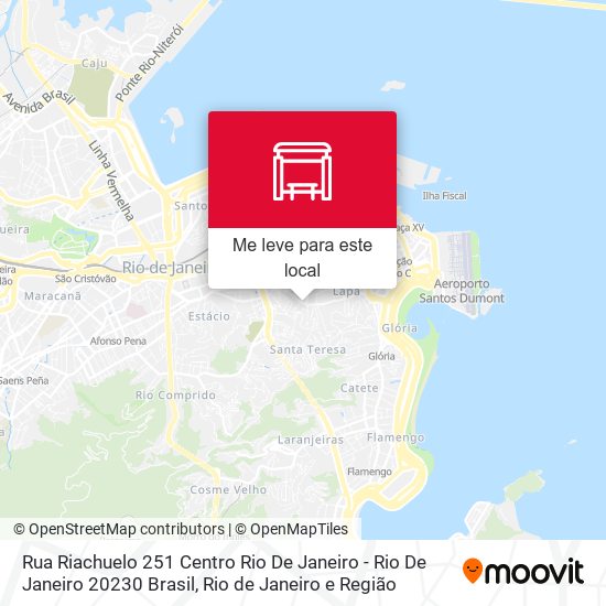 Rua Riachuelo 251 Centro Rio De Janeiro - Rio De Janeiro 20230 Brasil mapa