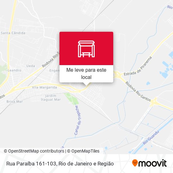 Rua Paraíba 161-103 mapa