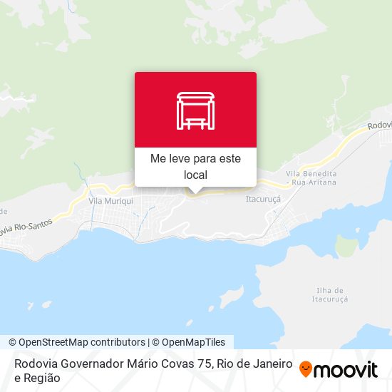 Rodovia Governador Mário Covas 75 mapa