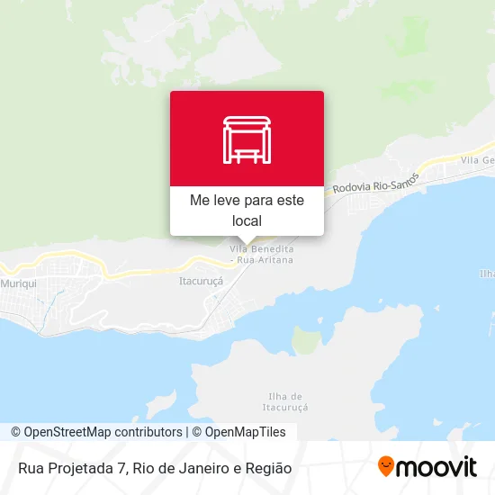 Rua Projetada 7 mapa