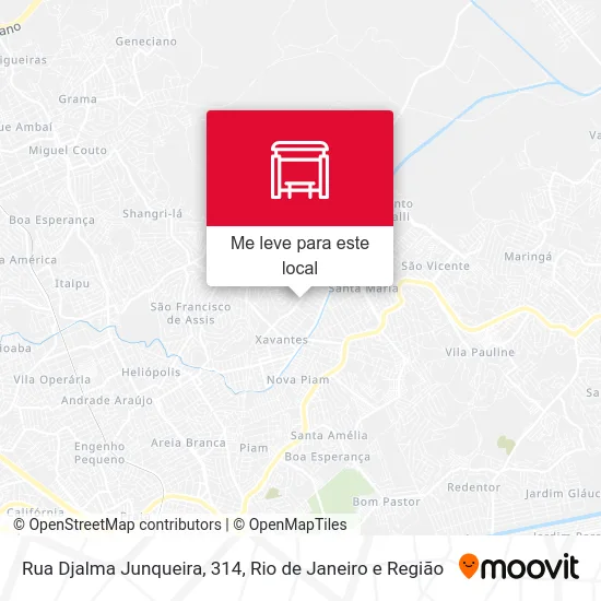 Rua Djalma Junqueira, 314 mapa