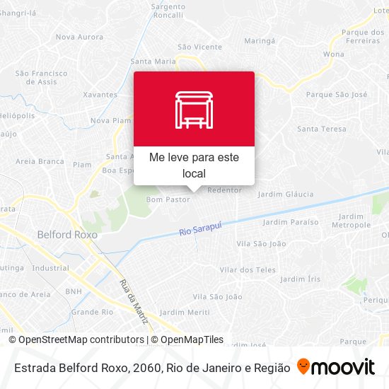 Estrada Belford Roxo, 2060 mapa
