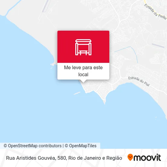 Rua Aristides Gouvéa, 580 mapa