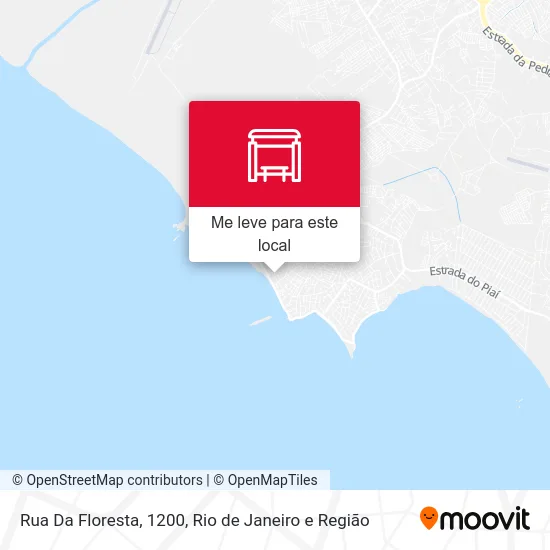 Rua Da Floresta, 1200 mapa