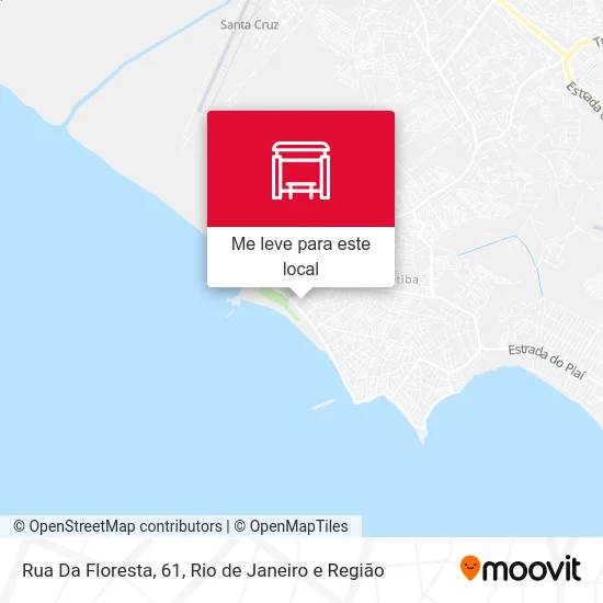 Rua Da Floresta, 61 mapa