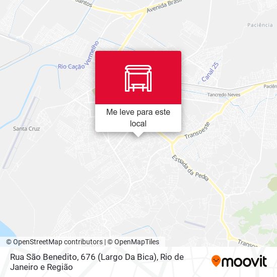 Rua São Benedito, 676 (Largo Da Bica) mapa