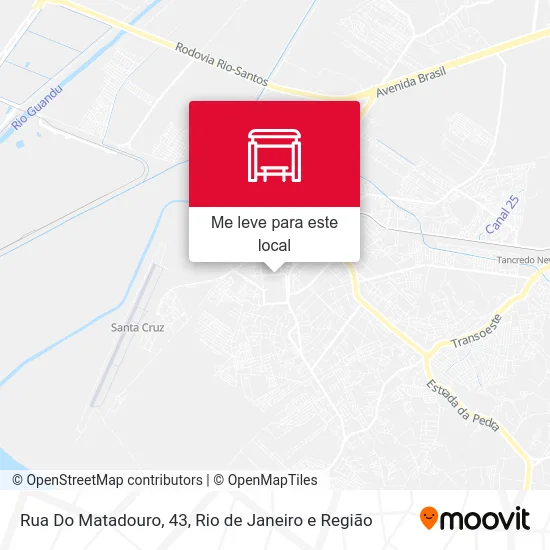 Rua Do Matadouro, 43 mapa